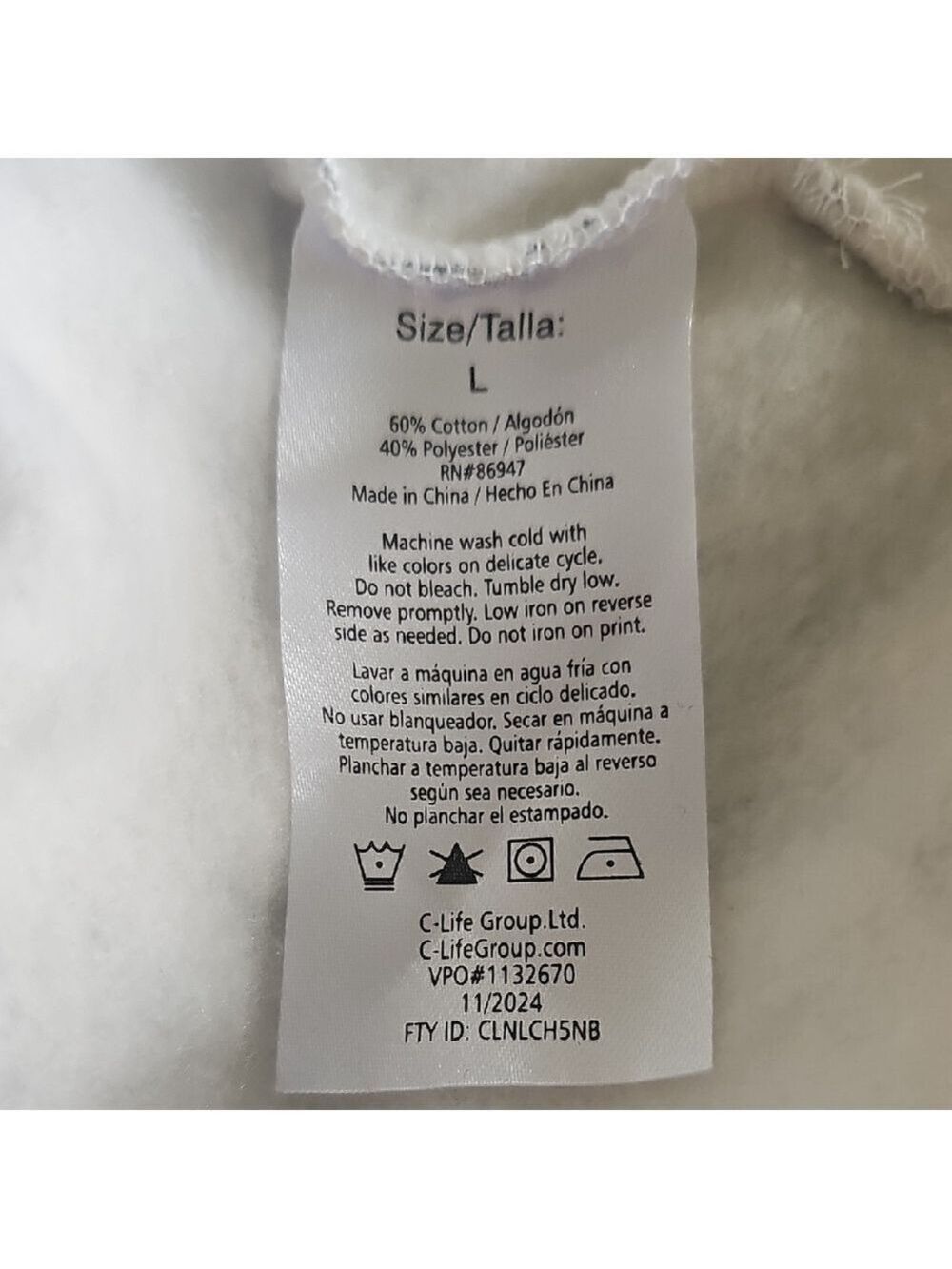 Marvel Men's Graphic Hoodie - Cream and Black - Picture 3 of 5